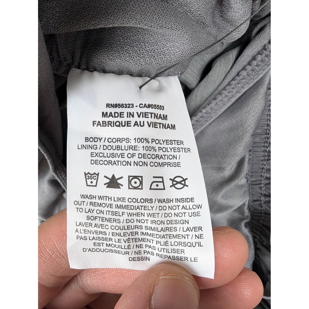 Nike Dri-FIT Running Training Shorts Womens Small Gray Standard Fit DB4487-067 - Picture 6 of 14